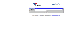 Desktop Screenshot of estore.valex.com