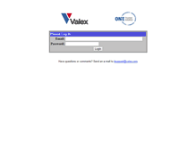 Tablet Screenshot of estore.valex.com